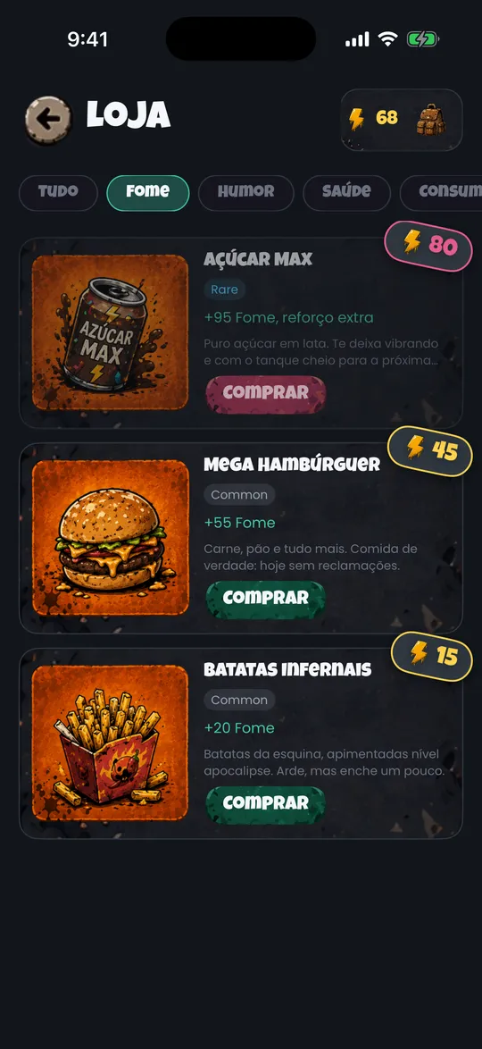 Energia = cuidado.